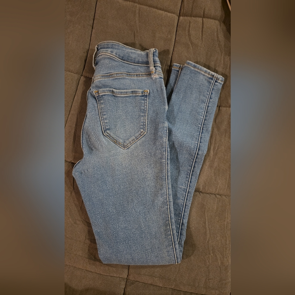 OLD NAVY EXTRA HIGH RISE ROCKSTAR SUPER SKINNY | SIZE 0